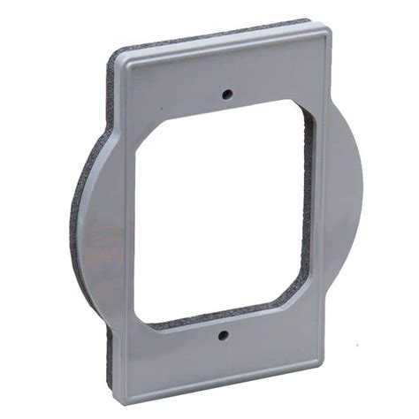 convert square electrical box to round|round box adapter.